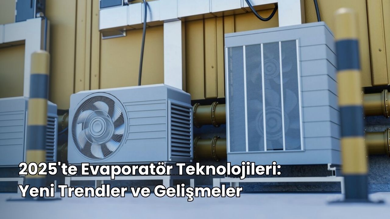 2025'te Evaporatör Teknolojileri: Yeni Trendler ve Gelişmeler