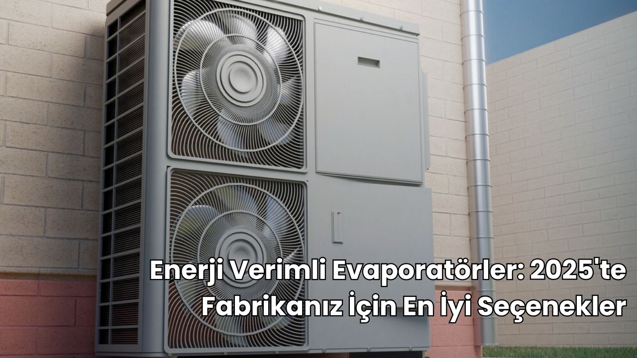 Enerji Verimli Evaporatörler: 2025'te Fabrikanız İçin En İyi Seçenekler