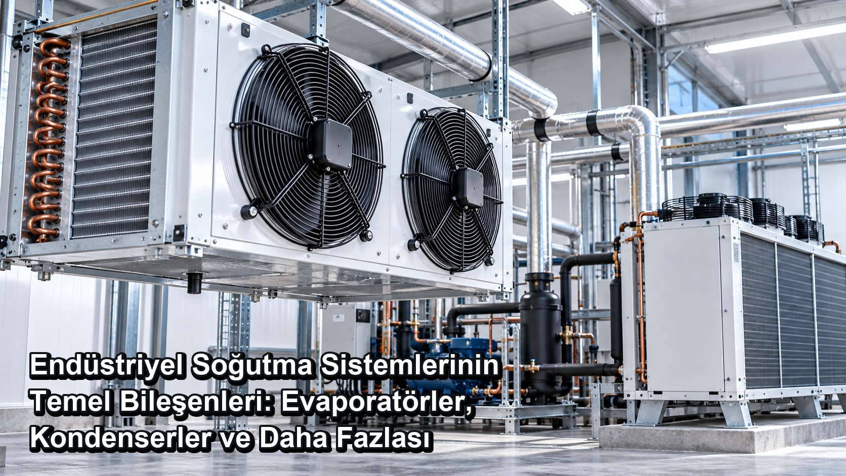Endüstriyel Soğutma Sistemlerinin Temel Bileşenleri: Evaporatörler, Kondenserler ve Daha Fazlası