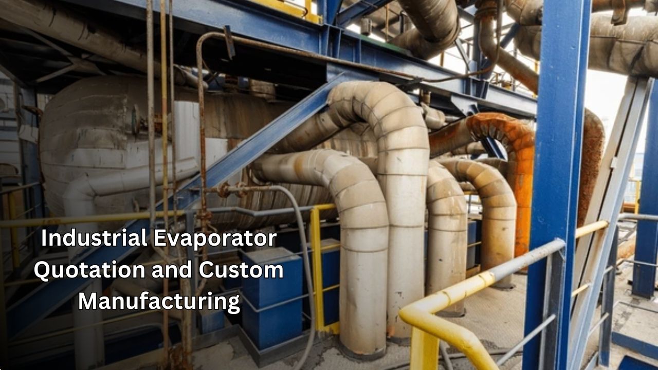 Industrial Evaporator Offer and Custom Manufacturing