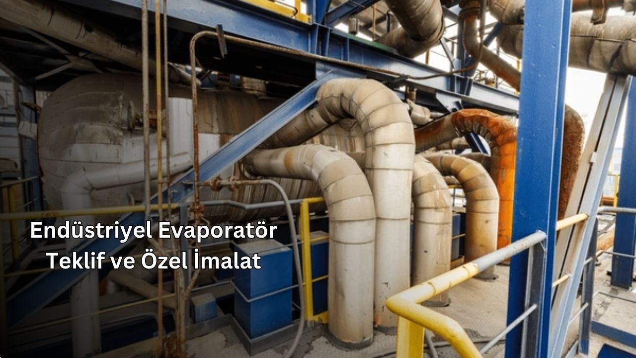 Endüstriyel Evaporatör Teklif ve Özel İmalat