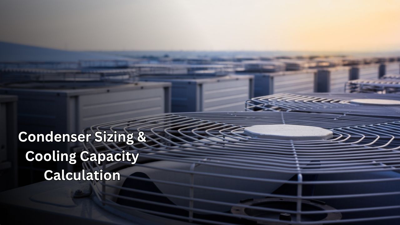 Condenser Sizing & Cooling Capacity Calculation Condenser Sizing & Cooling Capacity Calculation