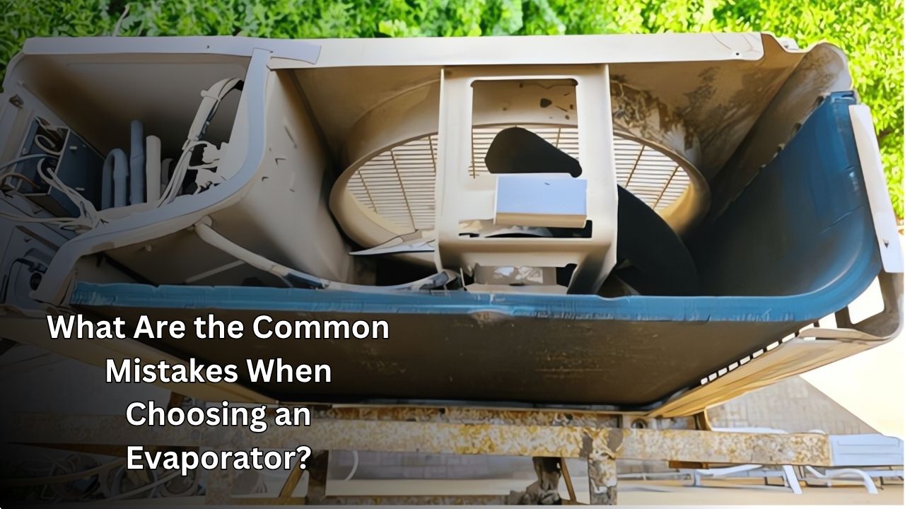 What Are the Common Mistakes Made When Selecting an Evaporator?