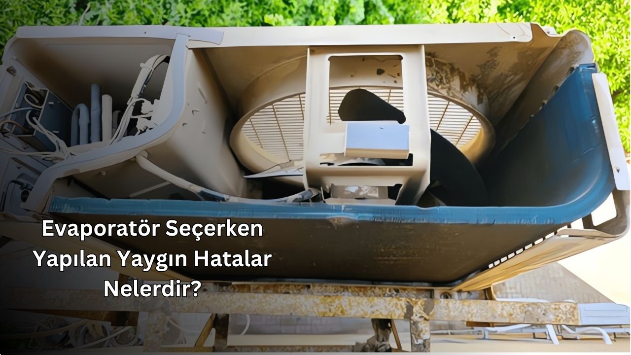 Evaporatör Seçerken Yapılan Yaygın Hatalar Nelerdir?
