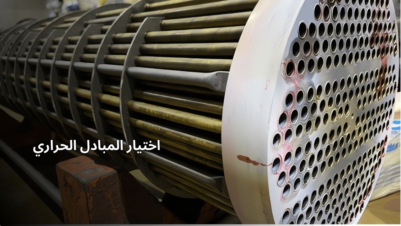 اختيار المبادل الحراري اختيار المبادل الحراري